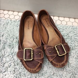 Leather loafers