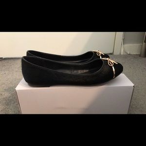 Black Ballerina Flats