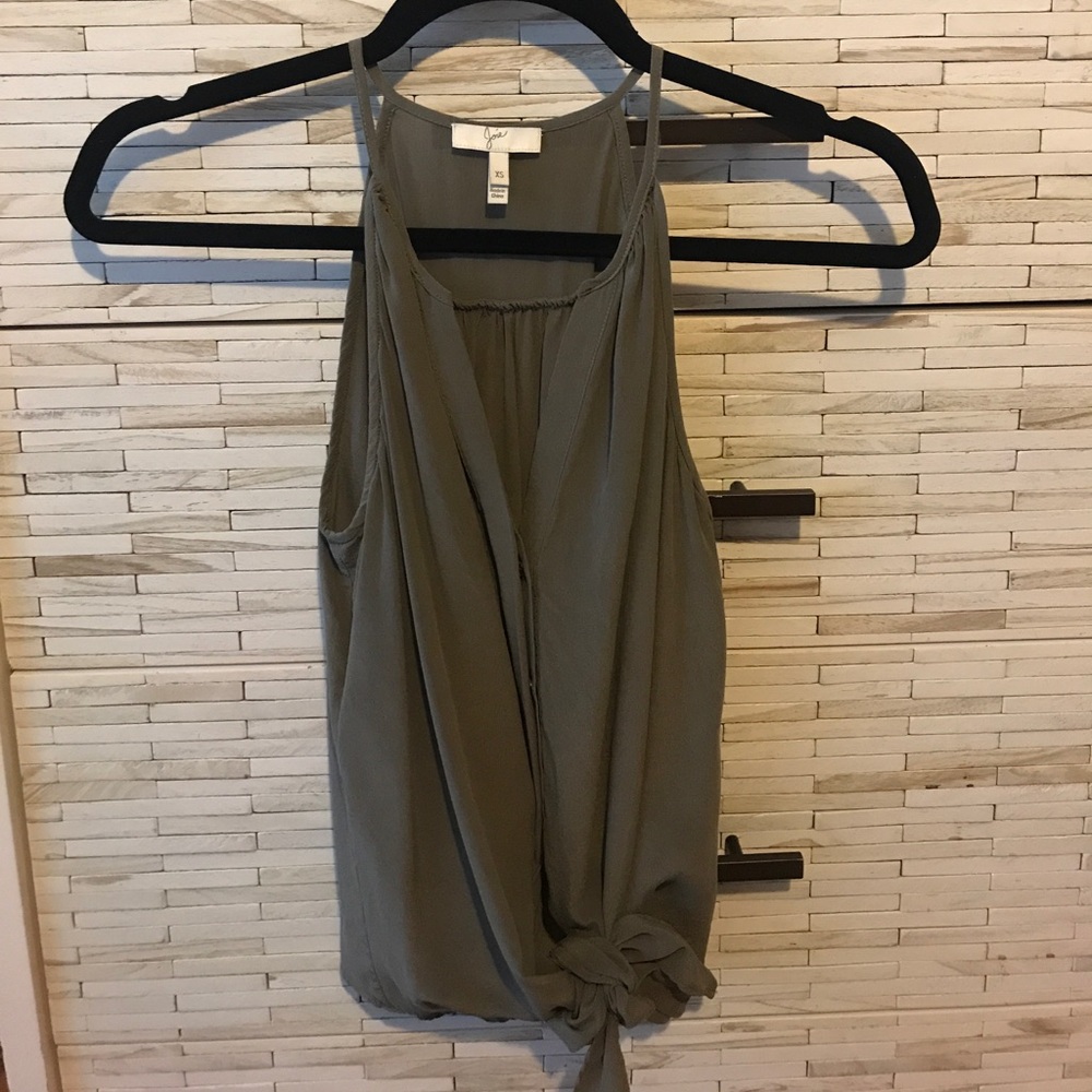 Joie Olive Green Tank Top Size XS