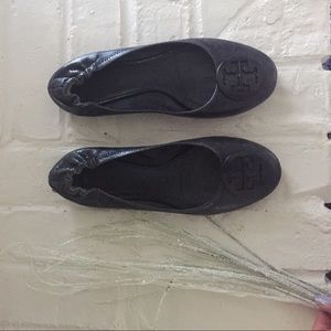 Blue Reva Tory Burch Ballet Flats