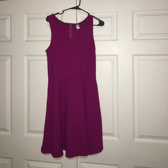 Old Navy Magenta Dress - Picture 1 of 3