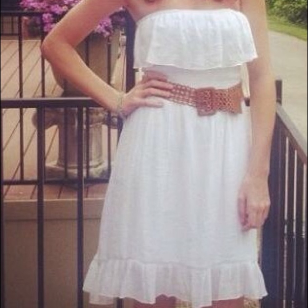 White summer dress