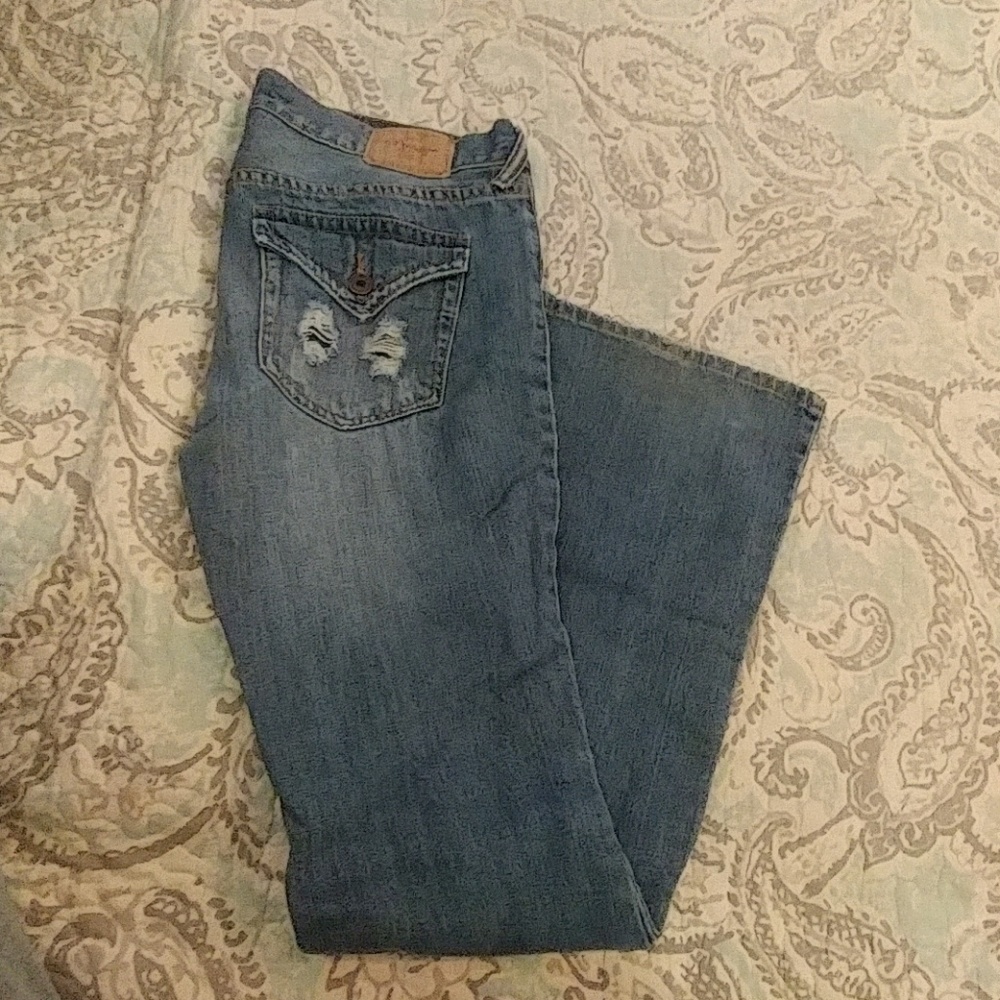 Distressed Premiere Jeans