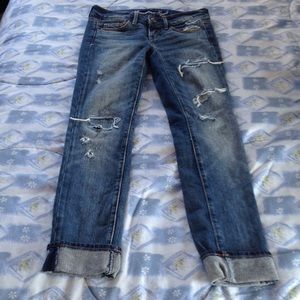 American Eagle destroyed jeans