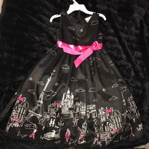 Parisian design girl's dress