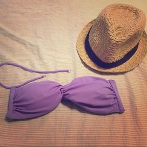 Lilac Bandeau Bikini Top 🌸