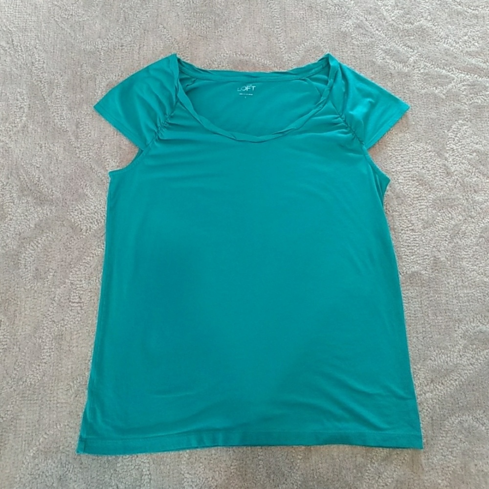 Teal Loft top