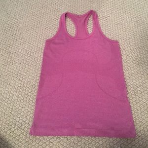 Lululemon run swiftly tank. Size 6. Purple
