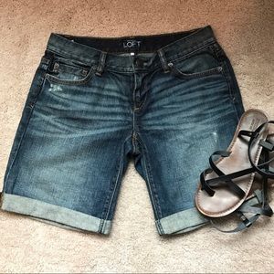 NWOT Ann Taylor Jean Shorts Size 0/25