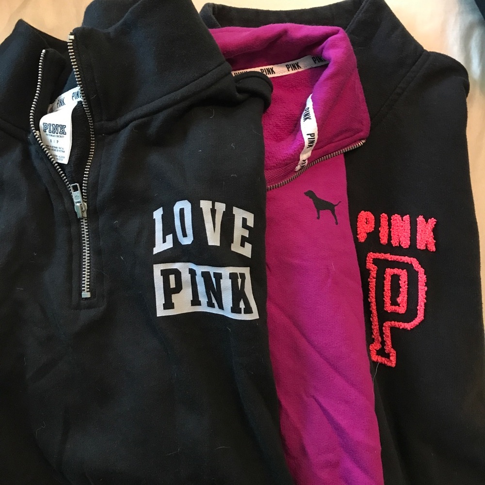 PINK Half-Zips