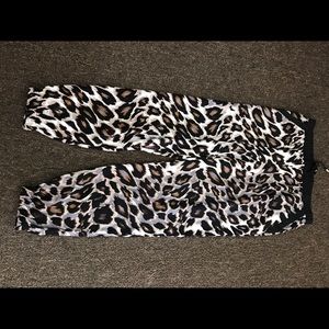 Bar III Leopard Jogger Pants