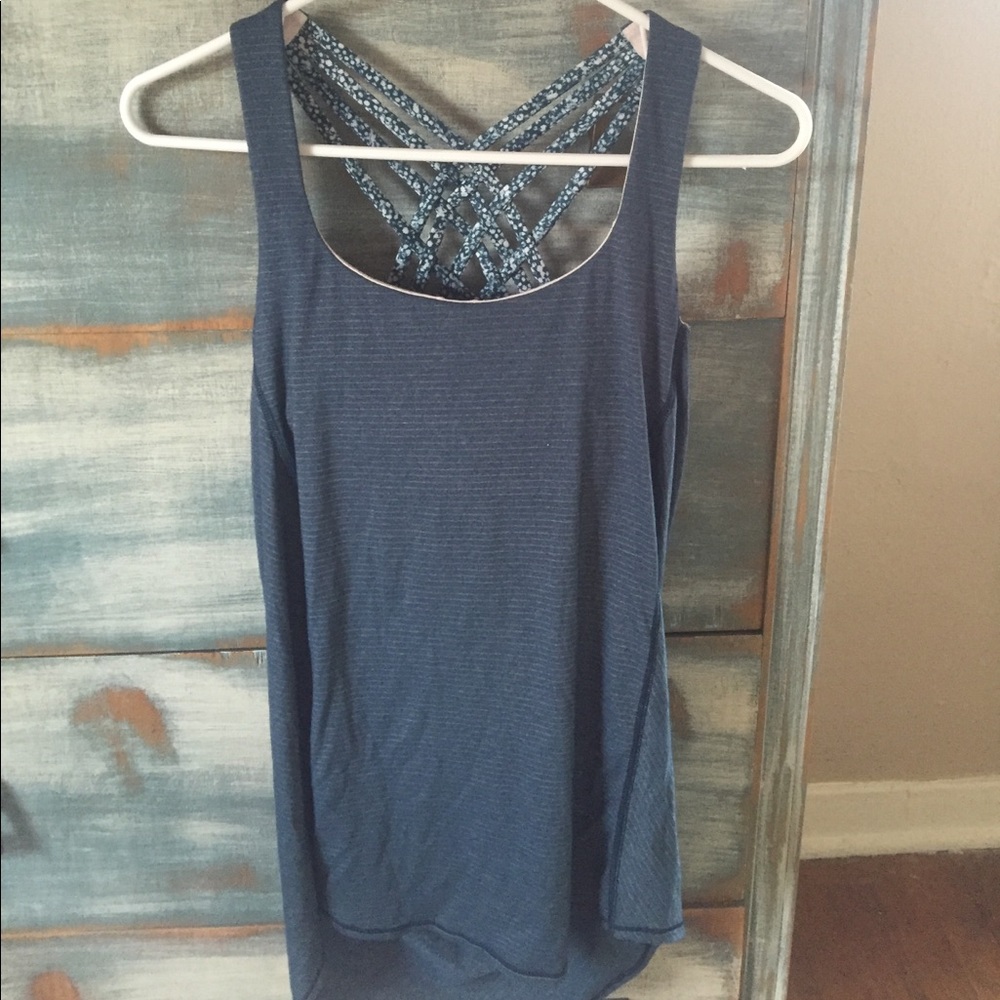 Lululemon- Blue Wild Tank