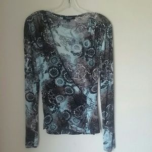 A long sleeve Karen Kane women's top