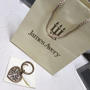 James Avery Regal Heart Key Chain
