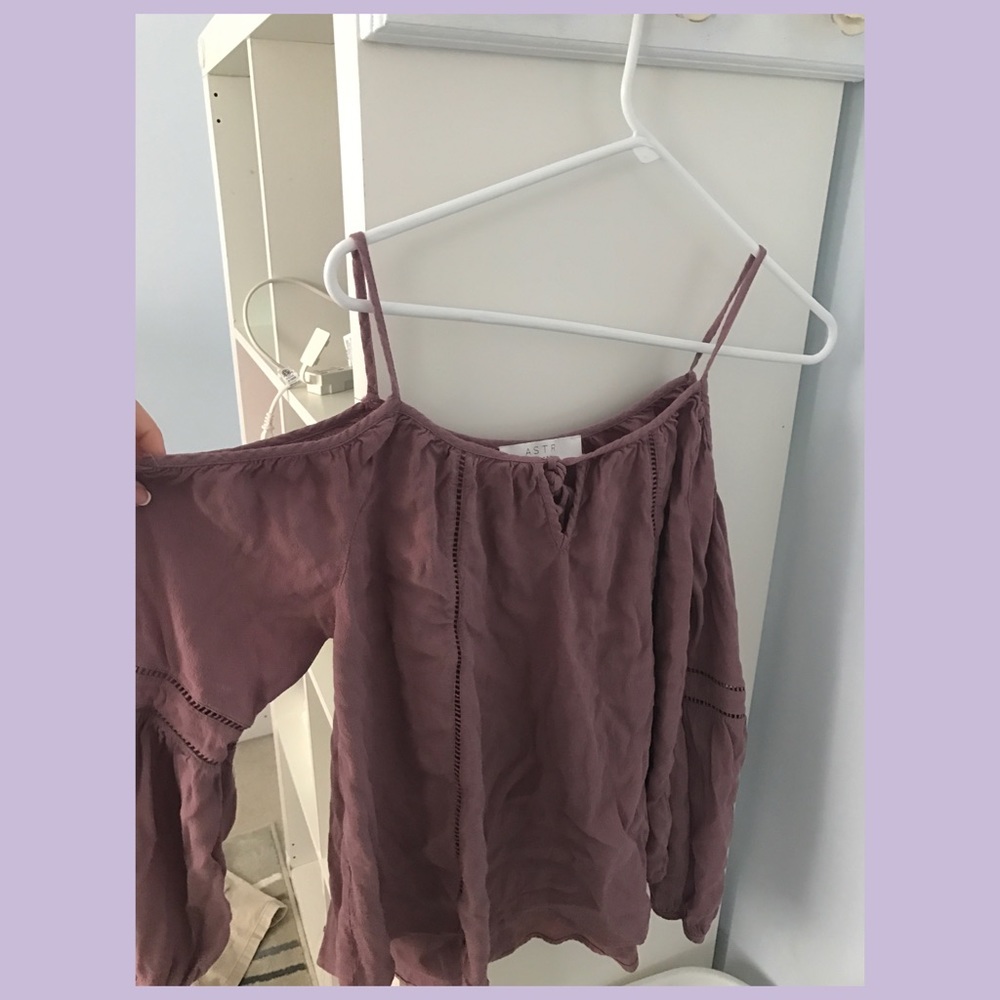 Grape color shirt
