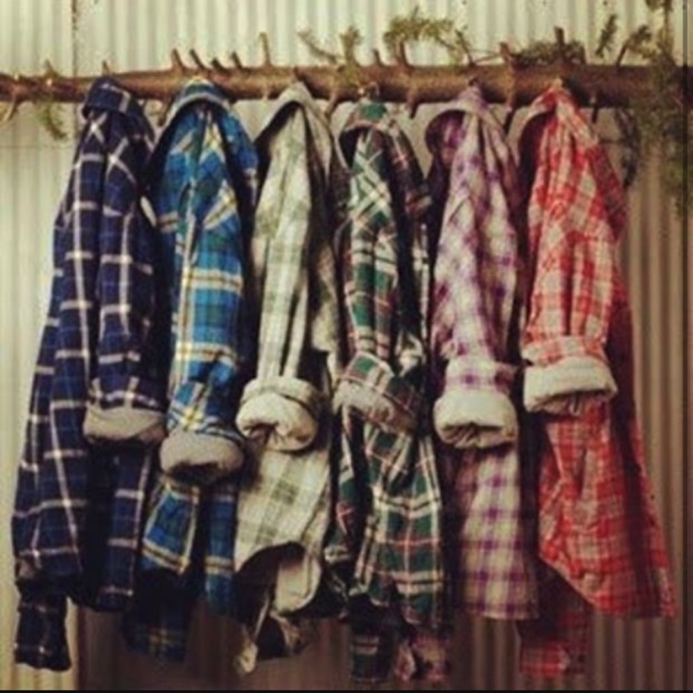 • 5 flannels mystery box• back for spring