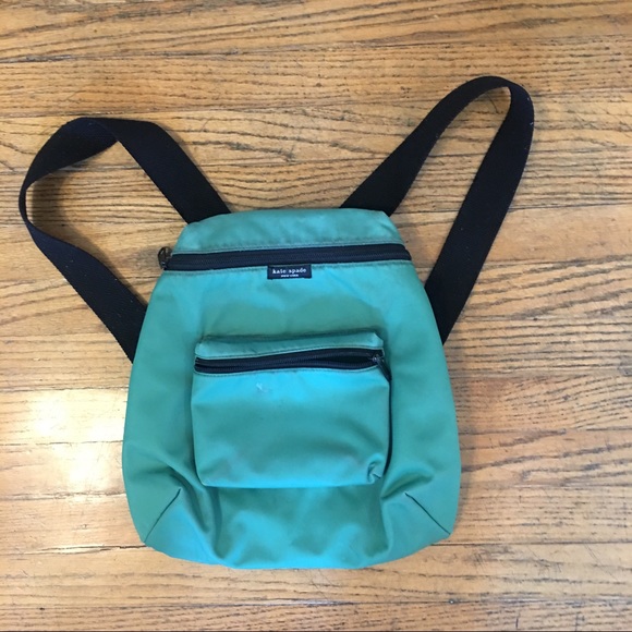 Green Kate Spade Backpack - Picture 1 of 3