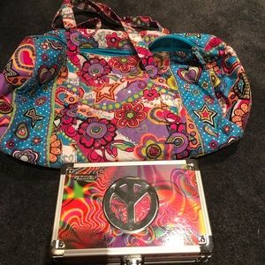 Justice bag and Peace sign box