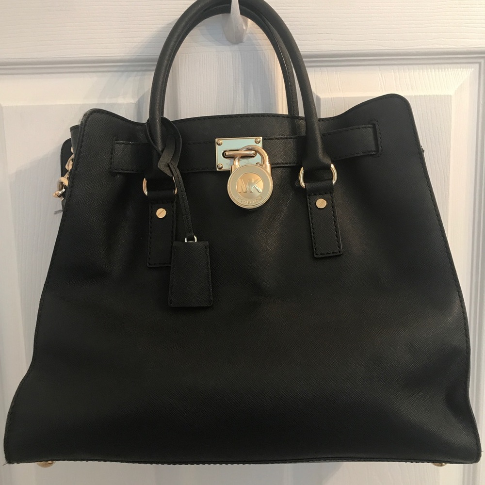 LIKE NEW MICHAEL KORS HAMILTON LARGE TOTE BAG