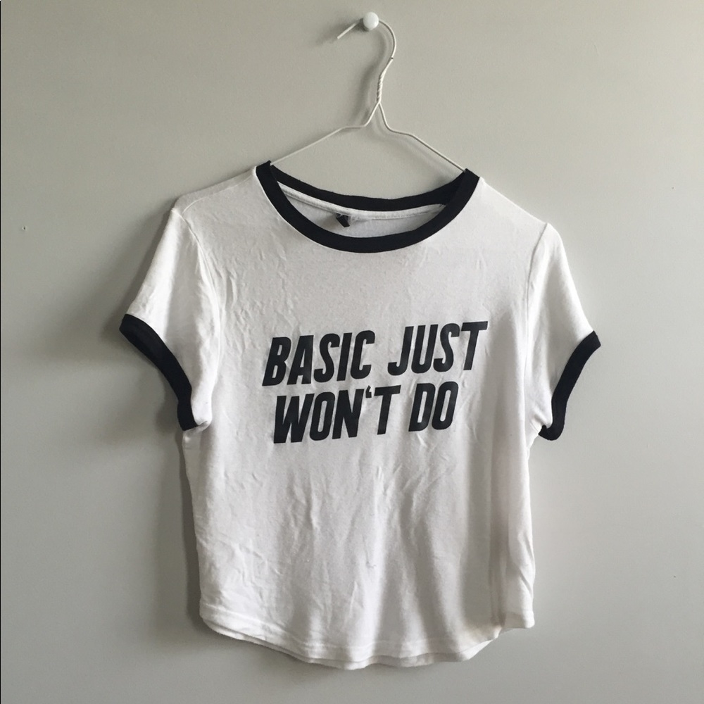 H&M GRAPHIC TOP