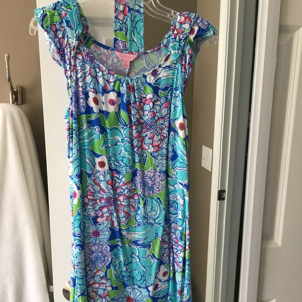Gorgeous Lilly Pulitzer cotton dress with belt!