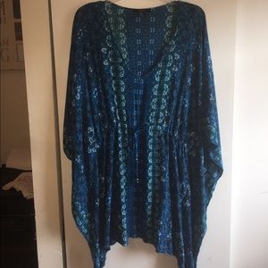 Beautiful teal kimono