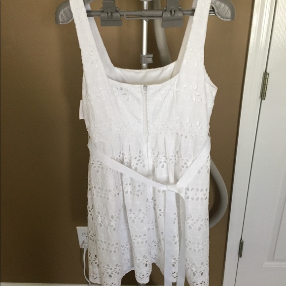 Cute white eyelet dress! NWT! - Picture 2 of 2