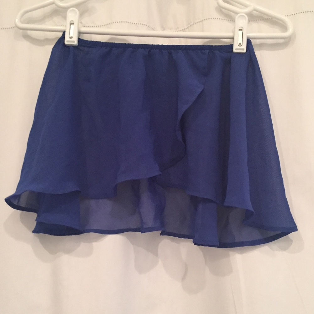 Blue Bloch Ballet Skirt