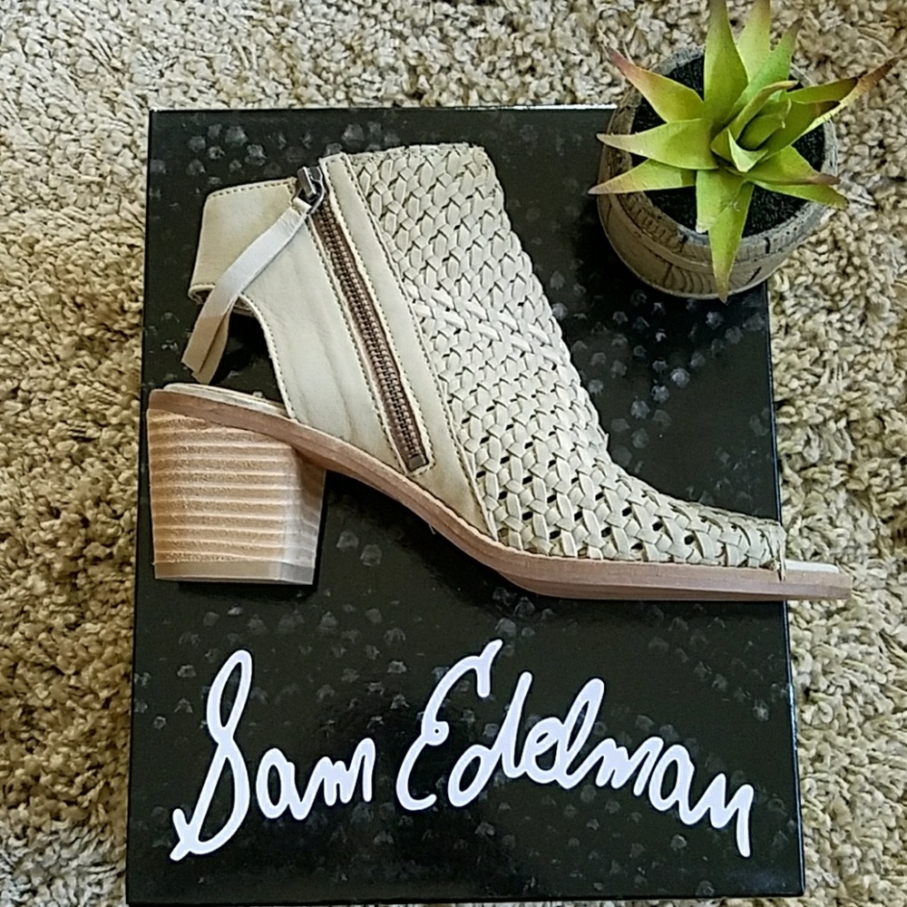 Sam Edelman Cooper Open Toe Bootie - Picture 3 of 7
