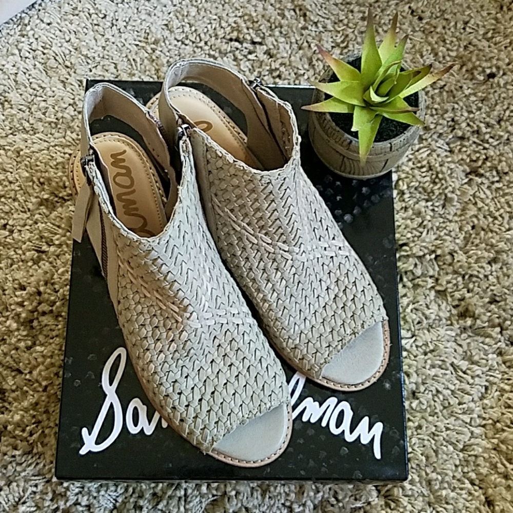 Sam Edelman Cooper Open Toe Bootie - Picture 2 of 7