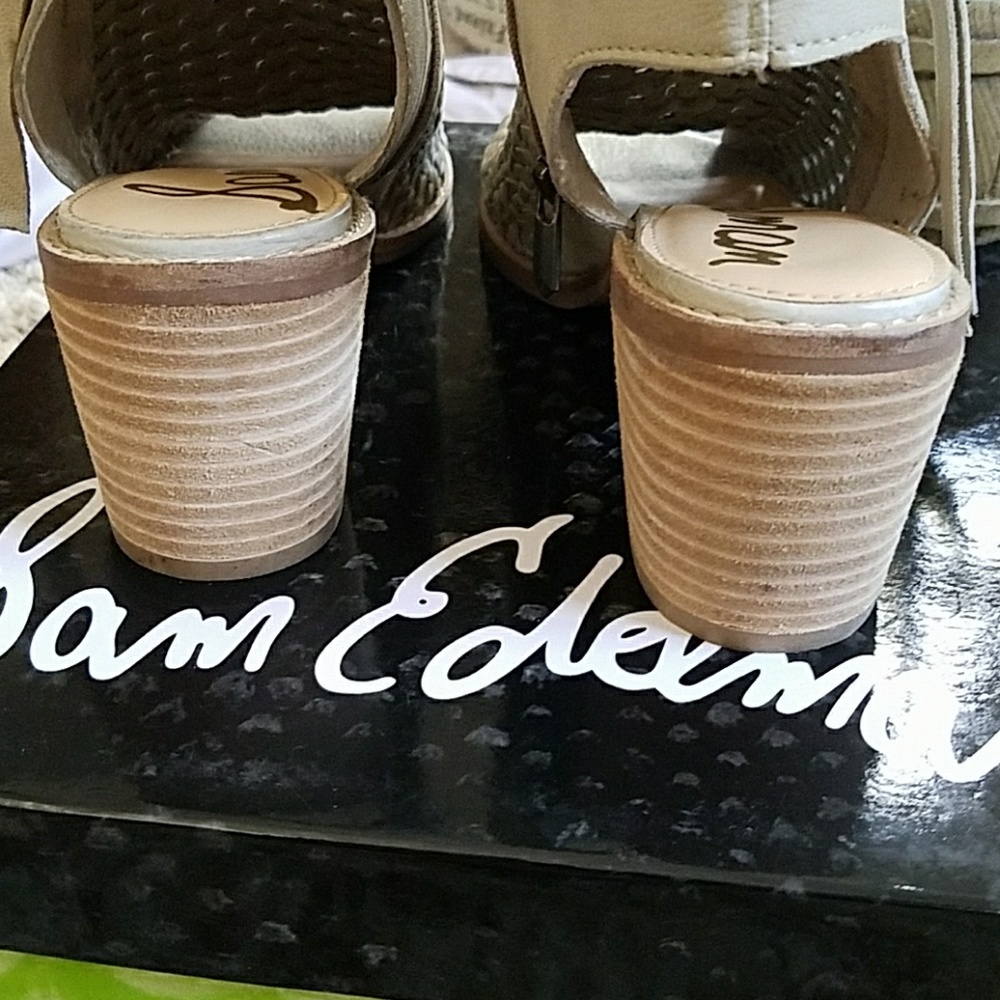 Sam Edelman Cooper Open Toe Bootie - Picture 6 of 7