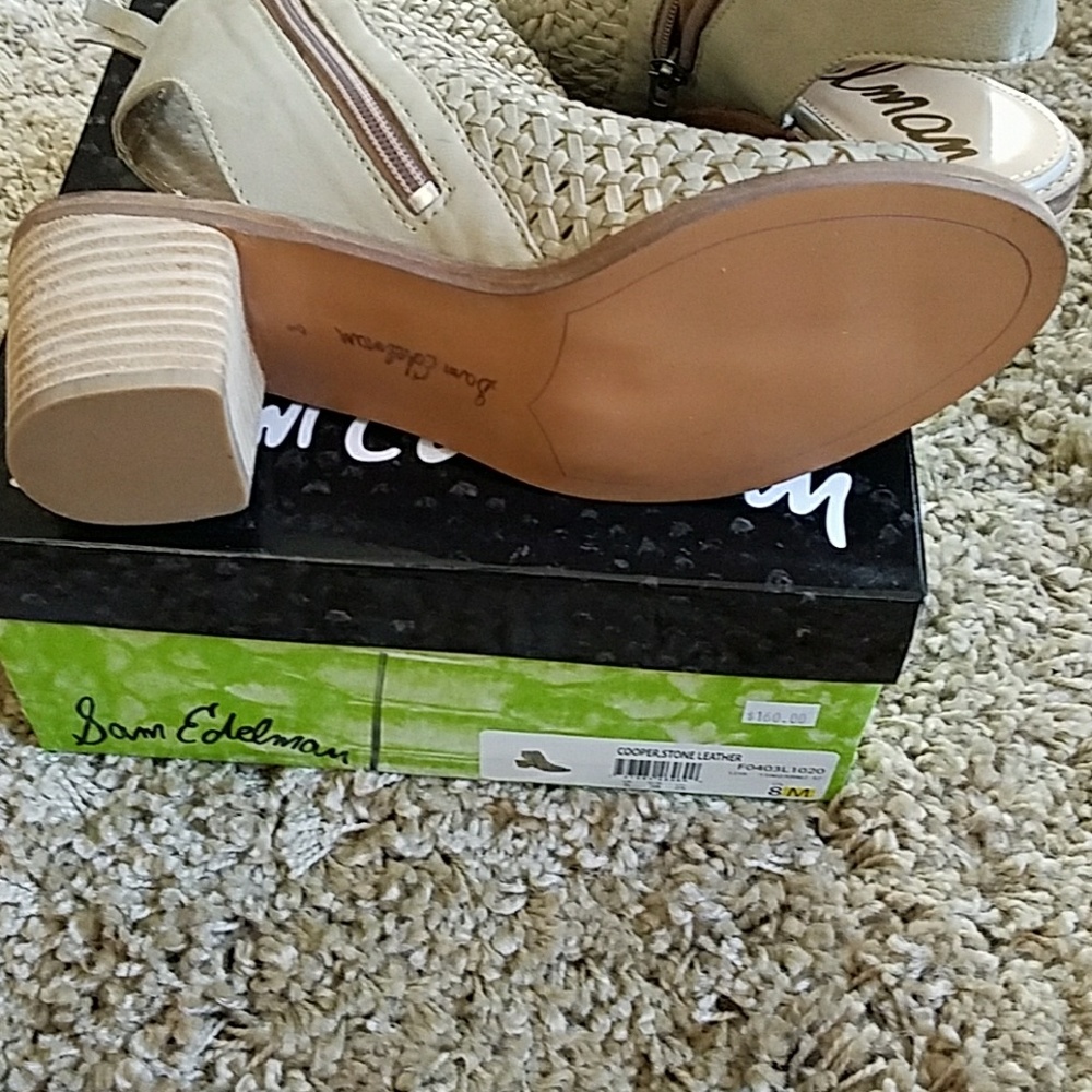 Sam Edelman Cooper Open Toe Bootie - Picture 7 of 7