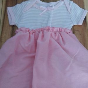 Upcycled Baby Girl Dress Size 0-3 months