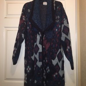 Thick Long line cardigan