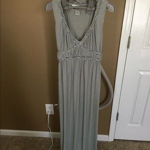 Max Studio braided goddess maxi dress