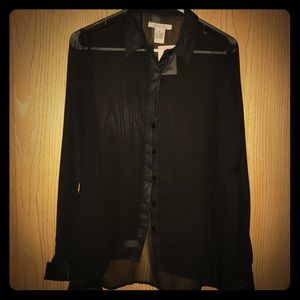 Sheer Dizzylizzy blouse (Brand New) medium