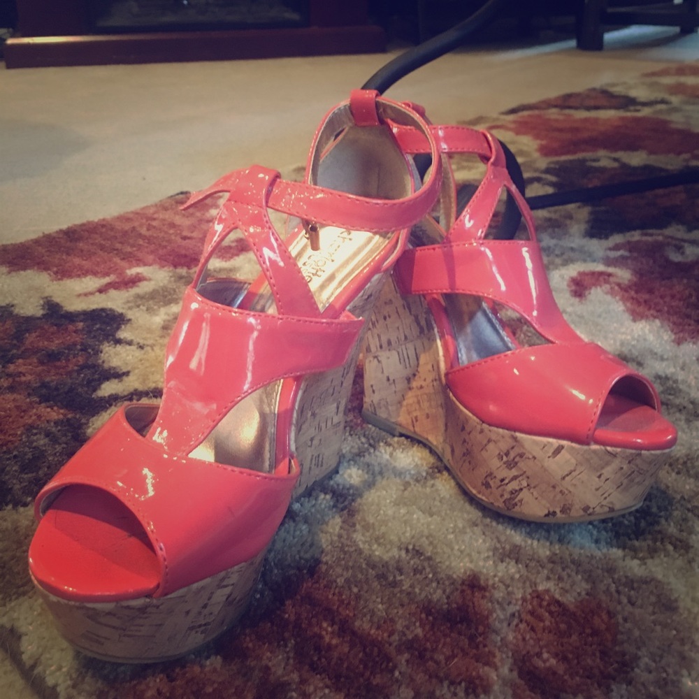 Peach wedges