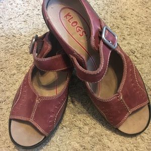 Leather Klog sandals