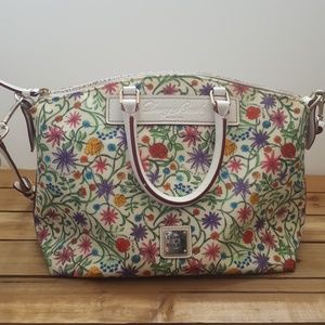 Floral pattern dooney & bourke purse