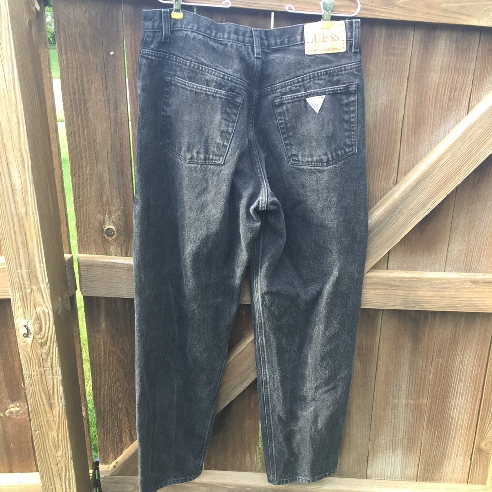 Amazing condition guess black men's jeans size 36 - Picture 5 of 5