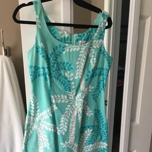 Lilly Pulitzer palm tree dress