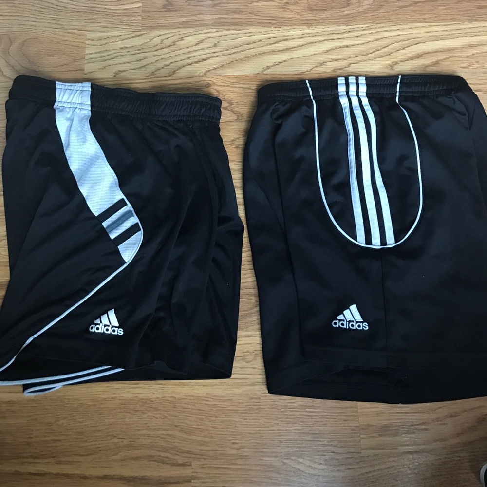 2 pairs of Adidas shorts!!!!