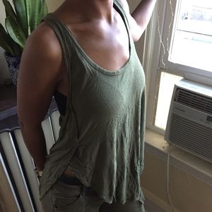 FREE PEOPLE GREEN TANK - Never Worn