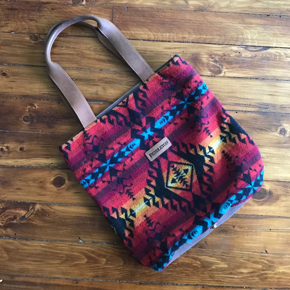 Pendleton Patterned Tote