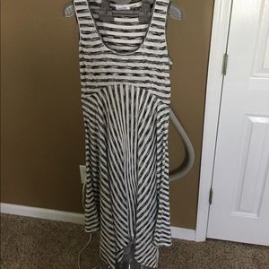 Calvin Klein handkerchief midi dress