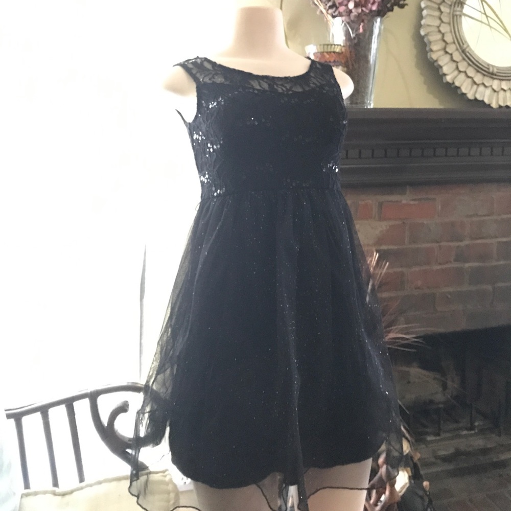 Black Speechless Lace Dress