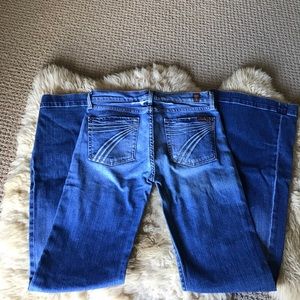 7 for all Mankind DOJO jeans.