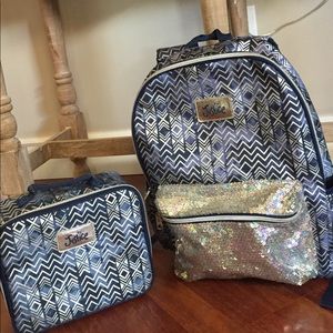 Justice Book Bag and Lunch Box