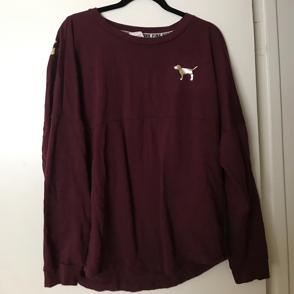 Victoria's Secret pink  oversized pullover