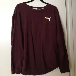 Victoria's Secret pink  oversized pullover
